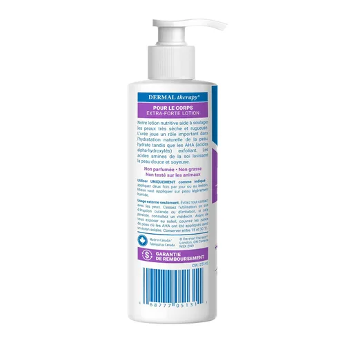 Vista 9 de Dermal Therapy Extra Strength 5% AHA 10% Urea Loción corporal - Curación para piel extremadamente seca y agrietada - Sin fragancia - Piel sensible