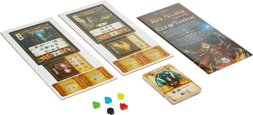 Vista 4 de Res Arcana Lux et Tenabrae Juego de mesa EXPANSIÓN – Juego de aventura de fantasía mágica, juego de estrategia para niños y adultos, a partir de 14
