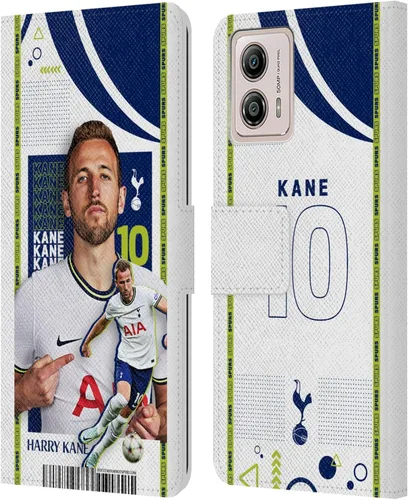 Vista 10 de Head Case Designs Officially Licensed Tottenham Hotspur F.C. Cristian Romero 2022/23 First Team Leather Book Wallet Case Cover Compatible with