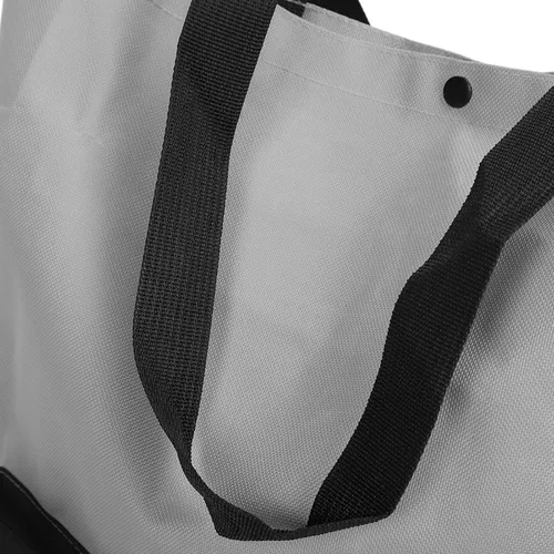 Vista 7 de Carrito de compras plegable con ruedas reutilizable Oxford carrito de comestibles bolsa portátil de gran capacidad plegable para compras, viajes