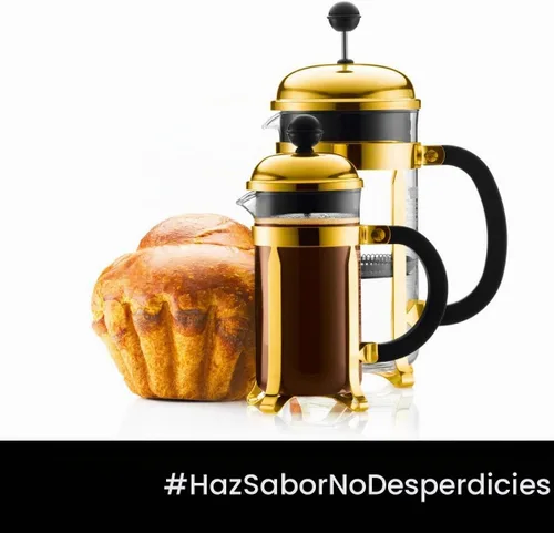 Vista 5 de BODUM Chambord - Cafetera de prensa francesa de 3 tazas, cobre, 0.35 l, 12 onzas
