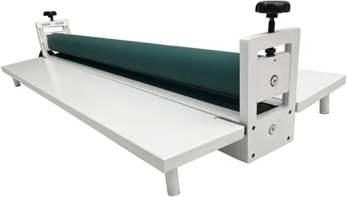 Vista 4 de INTSUPERMAI Máquina laminadora de rollo en frío manual de 51 ", grosor máximo de 0.4 pulgadas, plegable, laminador en frío profesional comercial