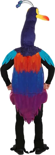 Vista 9 de Disney and Pixar UP Adult Kevin Costume Unisex, Warm Up themed Outfit for Men and Women, Large Bird Costume