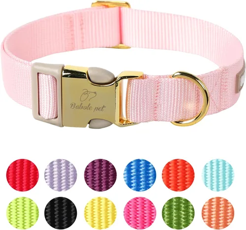 Vista 14 de Lindo Collar de Corduroy para Perro - Collar Ajustable Negro para Perros Pequeños de 4-10lbs, Resistente al Desvanecimiento con Cierre Seguro