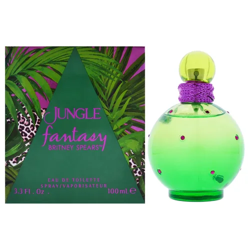 Vista 8 de Britney Spears Jungle Fantasy Edición Limitada Eau De Toilette Spray para Mujeres, 1.0 Fl Oz