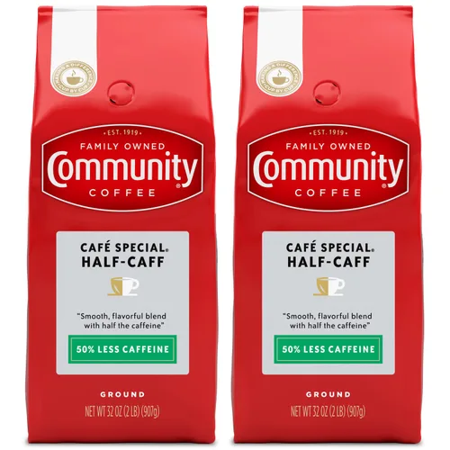 Vista 13 de Community Coffee Café Especial Descafeinado Molido, Tostado Medio Oscuro, Bolsa de 12 Onzas (Paquete de 1)