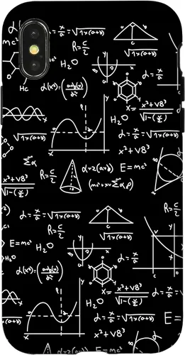 Vista 5 de Funda de regalo divertida para iPhone 16 con fórmula de matemáticas para profesor de matemáticas