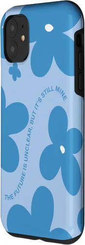 Vista 2 de iPhone 11 The Summer I Turned Pretty - Vintage Daisy - Funda azul