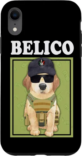Vista 25 de Funda para iPhone 16 Perrito Belico Funny Mexican Corridos Belicos