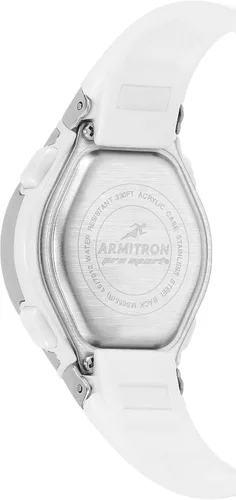 Vista 4 de Armitron Sport 457012 reloj con cronógrafo digital y correa de goma para mujer
