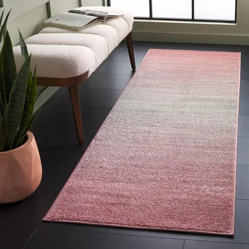 Vista 12 de SAFAVIEH Adirondack Collection - Alfombra decorativa, 2 pies 6 pulgadas x 4 pies, color negro y gris, diseño moderno, no desprende pelusa y de fácil