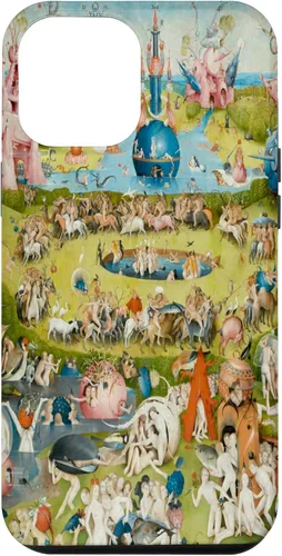 Vista 26 de Hieronymus Bosch - Carcasa para iPhone 17, diseño de jardín de las delicias terrenales