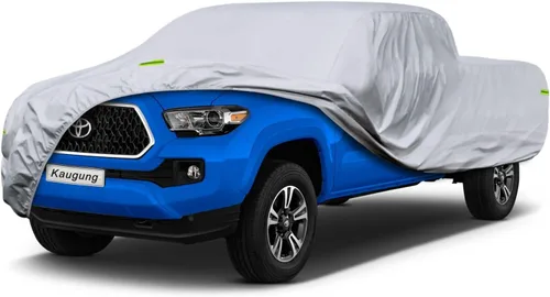 Vista 40 de Kaugung - Cubierta impermeable para camioneta, 7 capas resistentes, ajuste completo para Mitsubishi Raider 2006-2010, para todo clima, protección