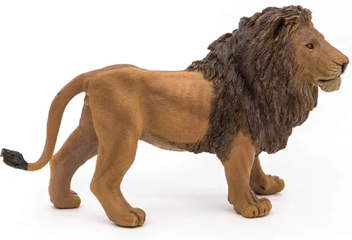 Vista 8 de Papo Figura de juguete de león macho de pie