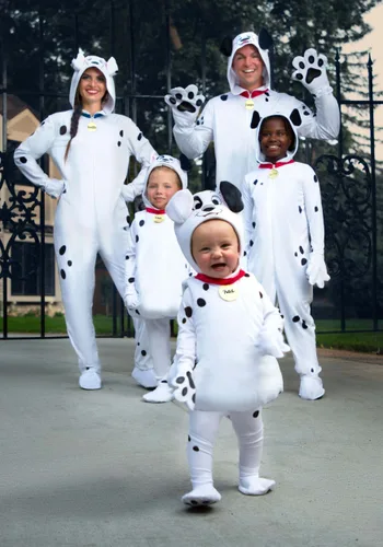 Vista 3 de Disfraz Burbuja Infantil de 101 Dálmatas Multicolor