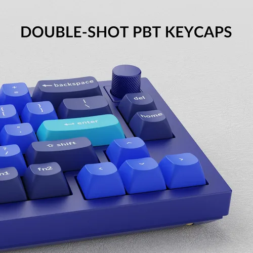 Vista 5 de Keychron Q2 - Perilla de teclado mecánico personalizado con cable, diseño del 65% QMKVIA, macro programable con interruptor Gateron G Pro Brown
