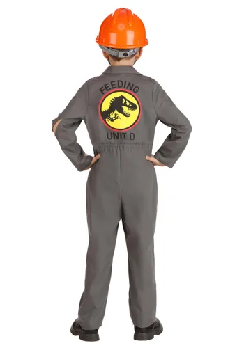 Vista 2 de Disfraz de Empleado de Jurassic Park para Niños Multicolor