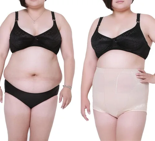 Vista 3 de Max shape Panty de cintura alta para mujer, con control de abdomen, tallas grandes