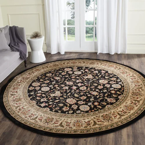 Vista 9 de SAFAVIEH Lyndhurst Collection - Alfombra de pasillo, 2 pies 3 pulgadas x 6 pies, color negro y marfil, diseño oriental tradicional, no desprende