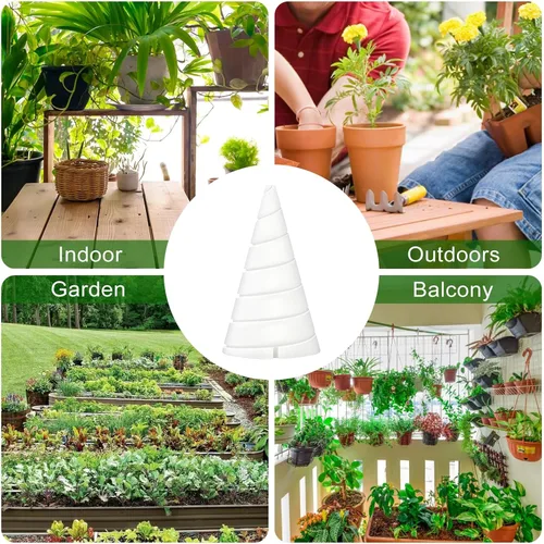 Vista 4 de Plantilla de bobinado de bobina para electrocultivo Jardinería Fibonacci Bobina de bobinado para electrocultivo Antena de jardinería de cobre