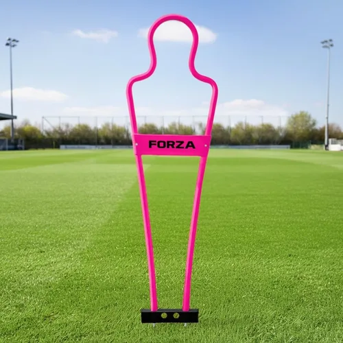 Vista 24 de FORZA Mini maniquí de fútbol de flujo de aire Naranja
