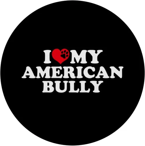 Vista 3 de I Love My American Bully PopSockets Standard PopGrip