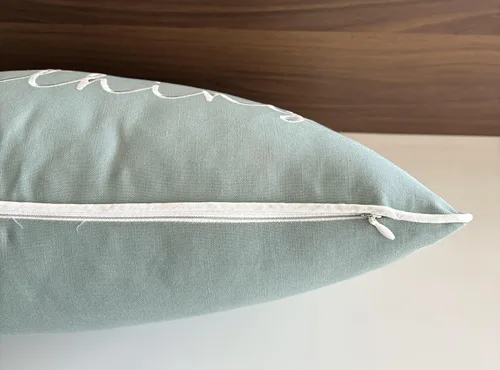 Vista 5 de EURASIA DECOR Naps Fix Everything - Funda de almohada lumbar decorativa bordada para énfasis - Sala de estar, sofá, silla, patio, coche, balcón