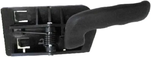 Vista 144 de TRQ Manija Interior de Puerta del Lado del Pasajero Negra Compatible con Ford Bronco 1987-1996 F-150 1987-1997 F-250 1997 F-250 HD F-350