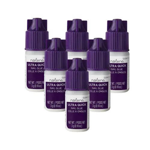 Vista 12 de Pegamento de uñas Nailene Ultra Quick, 0.10 onzas, paquete de de 1