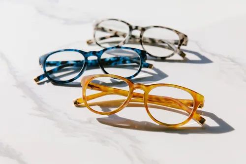 Vista 4 de Peepers by PeeperSpecs Canyon - Gafas de lectura redondas con bloqueo de luz azul