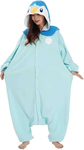 Vista 3 de SAZAC Kigurumi - Pokemon - Piplup - Mono mono disfraz de Halloween