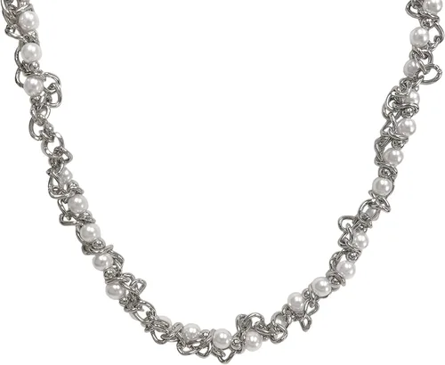 Vista 21 de Collar minimalista con cadena irregular Y2k para uso diario, versátil, joyería de moda para mujer, plata Dorado-1