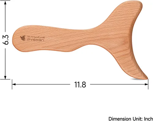 Vista 5 de Herramientas de Masaje de Terapia de Madera, Masajeador de Drenaje Linfático, Alivio del Dolor, Masajeador Multifuncional para Cuello, Espalda