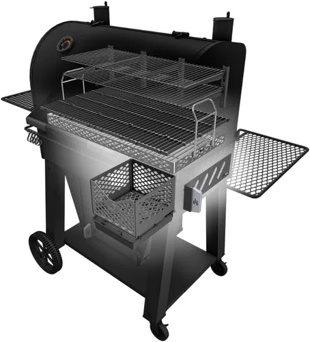 Vista 3 de Oklahoma Joe's Marshal Centerbox ahumador, negro - 23202164