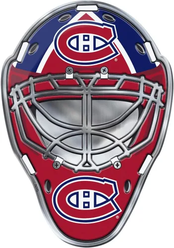 Vista 28 de FANMATS Emblema de máscara NHL Auto NHL Colores Team