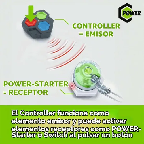 Vista 9 de Ravensburger Interacción de extensión de potencia GraviTrax STEM y juguete de construcción Juego de carreras de mármol y laberinto Sistema