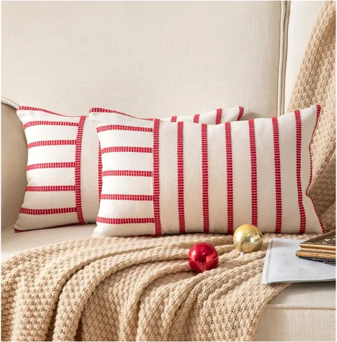 Vista 9 de Funda de Almohada Lumbar Bohemia Decorativa 14X36 Pulgadas Larga Suave Estilo Granja Decorativa Fundas de Almohada para Sofá Fundas de Almohada