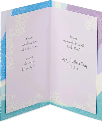 Vista 2 de American Greetings Tarjeta del día de la madre de hijo (Porque de ti)