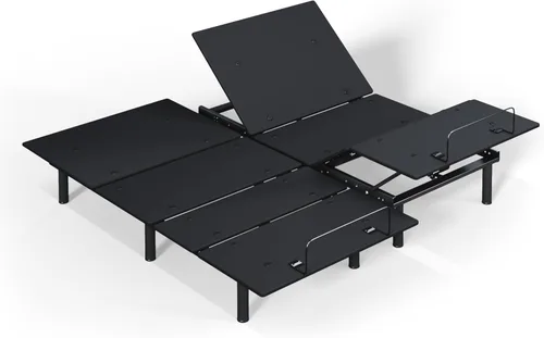 Vista 11 de Sven & Son Essential - Base de cama ajustable tamaño twin XL + colchón de espuma viscoelástica de gel frío de 10 pulgadas, inalámbrica, fácil