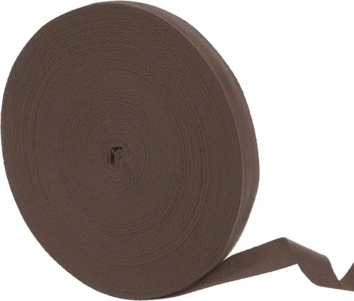 Vista 12 de uxcell Cinta de sarga de algodón de 50 yardas, cinta de espiga de 3/8 pulgadas para coser ropa, manualidades (azul)
