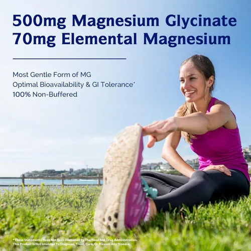 Vista 4 de Innate Vitality Paquete de glicinato de magnesio y vitamina B12, sin gluten y vegano, magnesio (120 cápsulas) y vitamina B12 1000 mcg