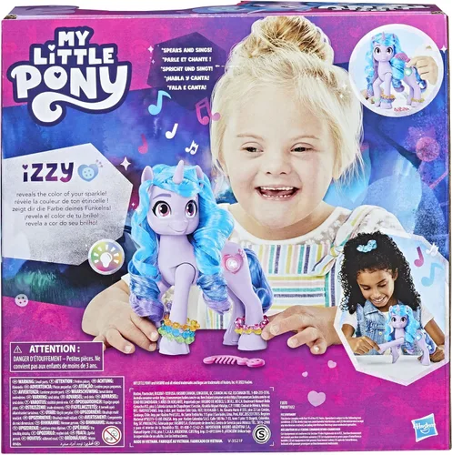 Vista 11 de Juguetes de My Little Pony: Make Your Mark Izzy Moonbow See Your Sparkle con Sonidos, Música y Luces