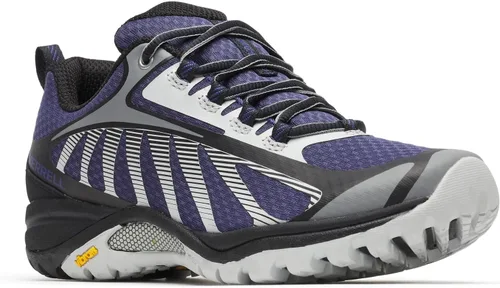 Vista 2 de Zapatillas de senderismo Merrell Siren Edge 3 para mujer Negro/Sombra