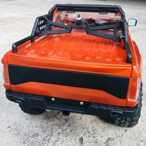 Vista 5 de KYX Racing TRX4 ABS Raptor Cuerpo Duro y Parachoques Delantero Trasero & Repuestos Rack 12.795 in Carrocería Camión Carcasa Blanca