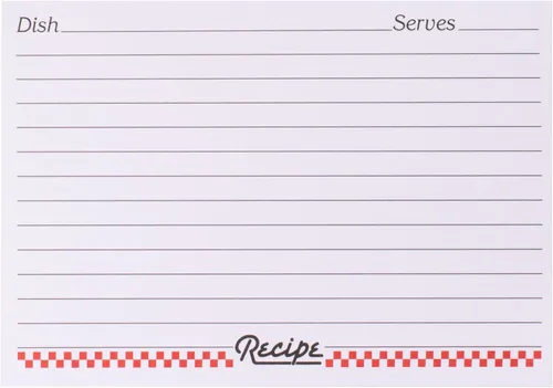 Vista 2 de Weatherbee - Tarjetas de recetas de 3 x 5 pulgadas, juego de 24