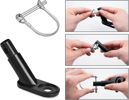 Vista 6 de Bike Trailer Hitch Connector Coupler Bicycle Adapter