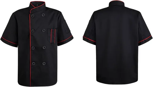 Vista 5 de TOPTIE Abrigo de chef para niño para disfraz de Halloween