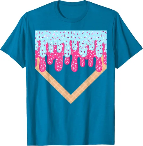 Vista 10 de Baseball Drip Boys Home Plate Ice Cream Sport Players & Fans Camiseta