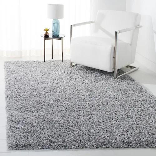 Vista 11 de SAFAVIEH - Colección August Shag, tapete decorativo, 2 x 5 pies, diseño sólido, beige, no desprende pelusa y fácil de cuidar, 1.5 pulgadas