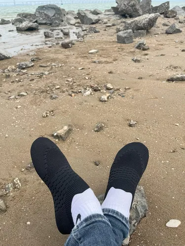 Vista 3 de Pantuflas de casa ultra cómodas y ligeras, unisex, para adultos, interiores y exteriores, para mujeres y hombres